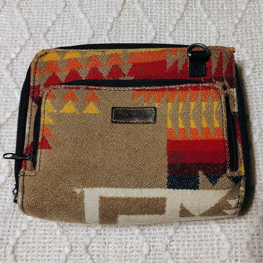 Pendleton Multicolor Geometric Toiletry Bag - image 1